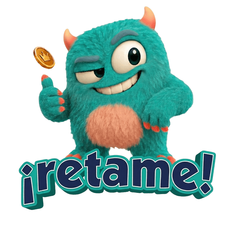 La mascota de Rétame te reta